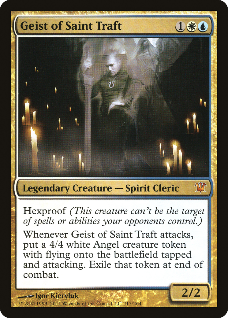 Geist of Saint Traft (ISD-213) - Innistrad Foil - Premium MTG Single from Wizards of the Coast - Just $6.75! Shop now at Game Crave Tournament Store