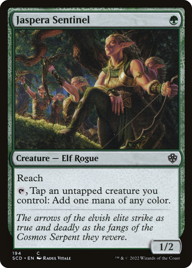 Jaspera Sentinel (SCD-194) - Starter Commander Decks - Premium MTG Single from Wizards of the Coast - Just $0.08! Shop now at Game Crave Tournament Store