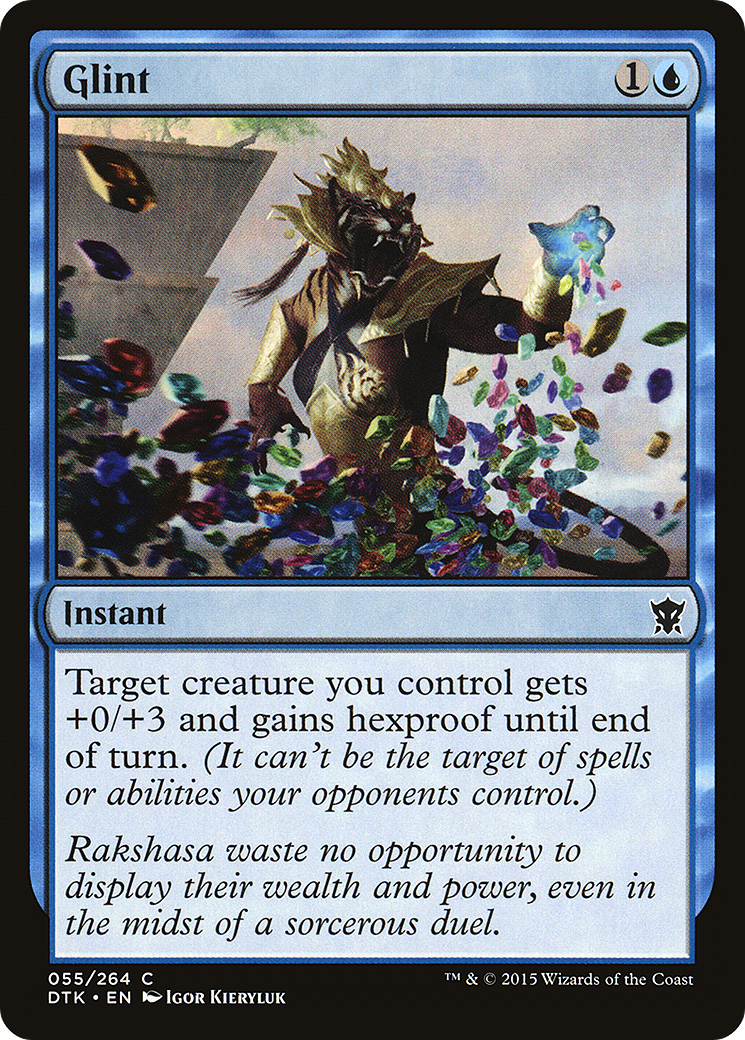 Glint (DTK-055) - Dragons of Tarkir - Premium MTG Single from Wizards of the Coast - Just $0.08! Shop now at Game Crave Tournament Store