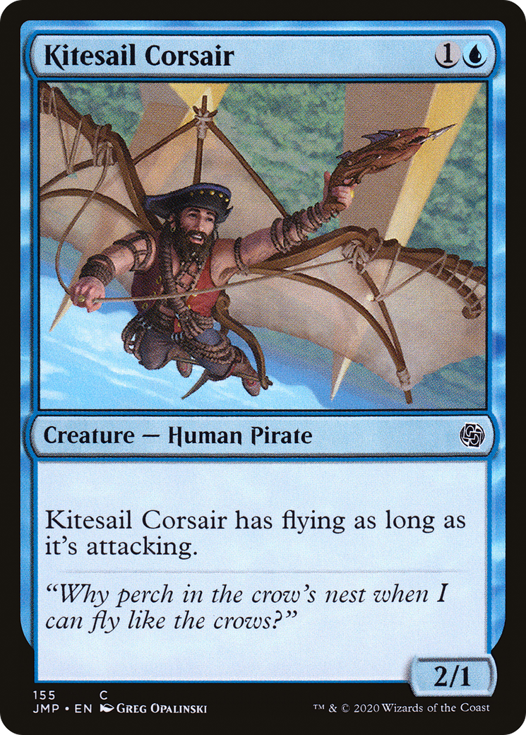 Kitesail Corsair (JMP-155) - Jumpstart - Premium MTG Single from Wizards of the Coast - Just $0.08! Shop now at Game Crave Tournament Store