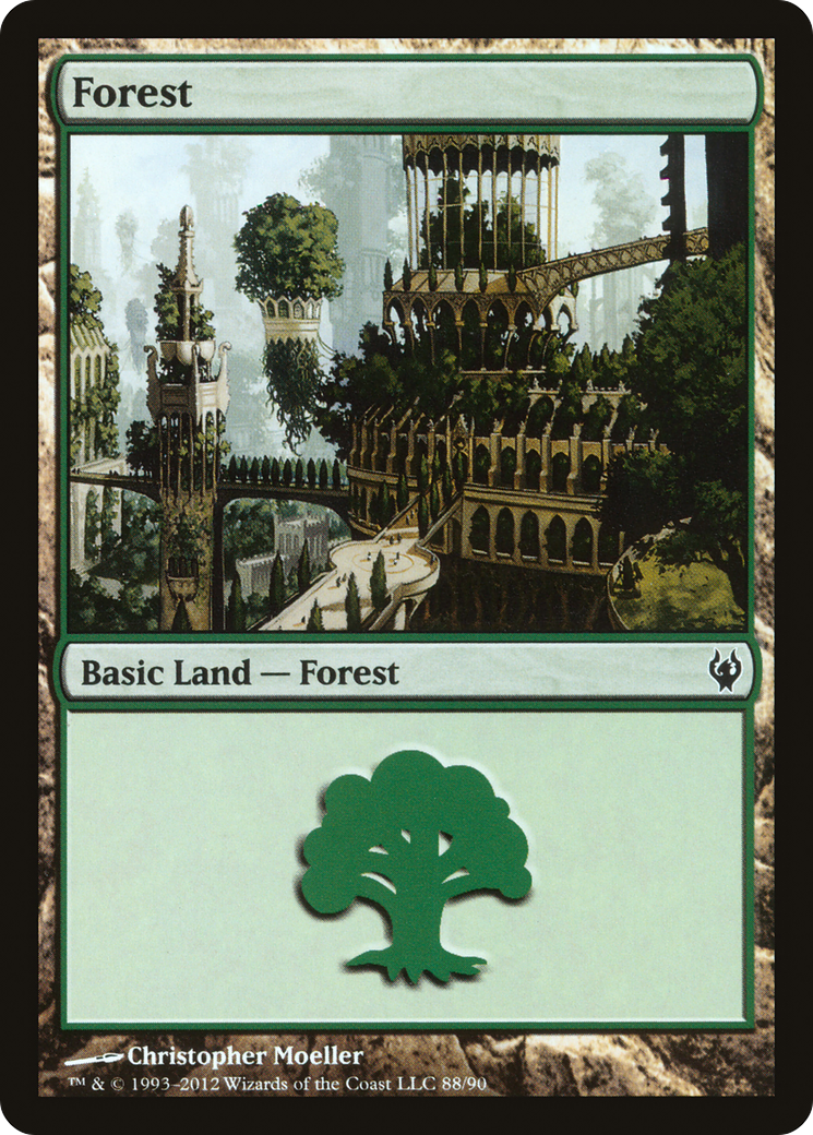 Forest (DDJ-088) - Duel Decks: Izzet vs. Golgari - Premium MTG Single from Wizards of the Coast - Just $0.08! Shop now at Game Crave Tournament Store