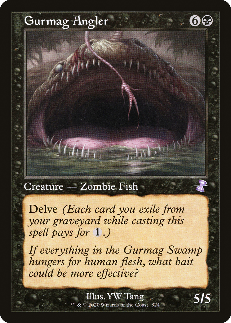 Gurmag Angler (TSR-324) - Time Spiral Remastered Foil - Premium MTG Single from Wizards of the Coast - Just $2.88! Shop now at Game Crave Tournament Store