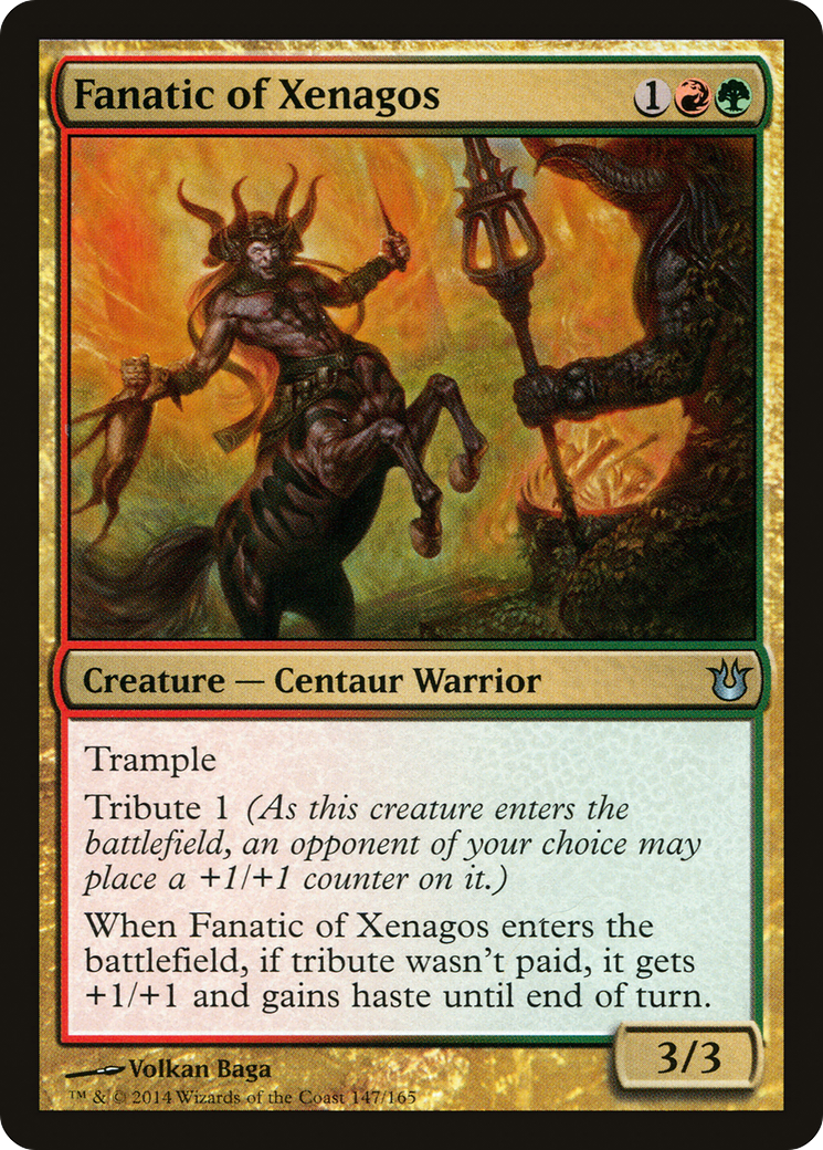Fanatic of Xenagos (BNG-147) - Born of the Gods - Premium MTG Single from Wizards of the Coast - Just $0.08! Shop now at Game Crave Tournament Store