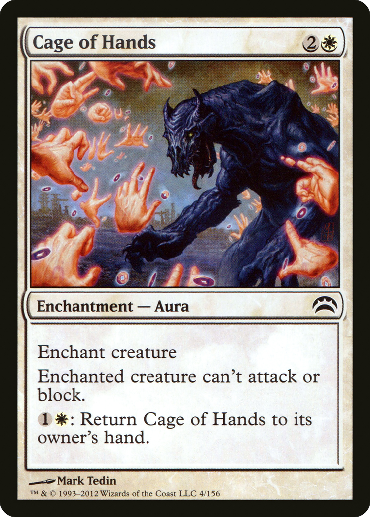 Cage of Hands (PC2-004) - Planechase 2012 - Premium MTG Single from Wizards of the Coast - Just $0.08! Shop now at Game Crave Tournament Store