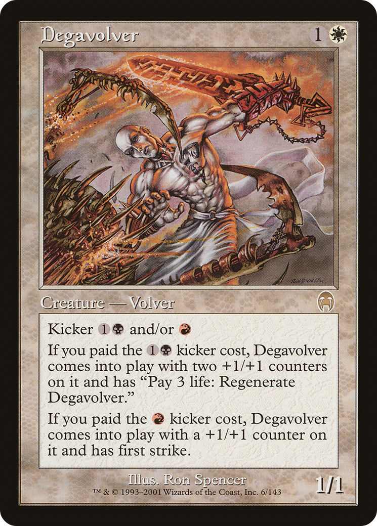 Degavolver (APC-006) - Apocalypse - Premium MTG Single from Wizards of the Coast - Just $0.08! Shop now at Game Crave Tournament Store