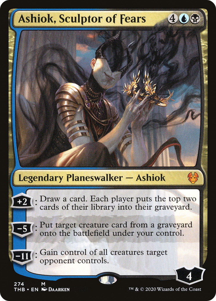 Ashiok, Sculptor of Fears (THB-274) - Theros Beyond Death - Premium MTG Single from Wizards of the Coast - Just $0.37! Shop now at Game Crave Tournament Store
