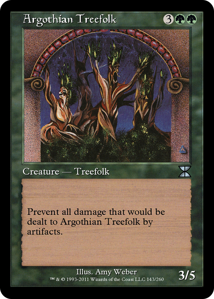 Argothian Treefolk (ME4-143) - Masters Edition IV Foil - Premium MTG Single from Wizards of the Coast - Just $0! Shop now at Game Crave Tournament Store