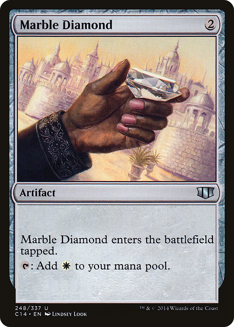 Marble Diamond (C14-248) - Commander 2014 - Premium MTG Single from Wizards of the Coast - Just $0.08! Shop now at Game Crave Tournament Store