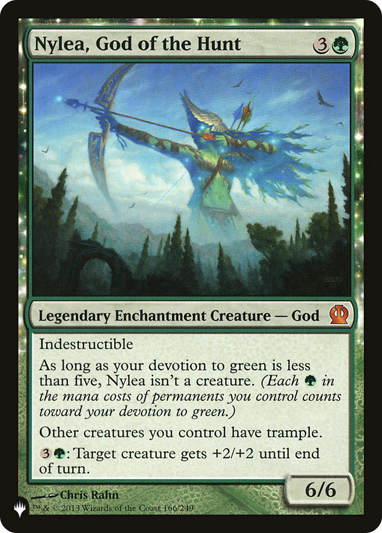 Nylea, God of the Hunt (PLIST-186) - The List: (nyxtouched) - Premium MTG Single from Wizards of the Coast - Just $4.07! Shop now at Game Crave Tournament Store