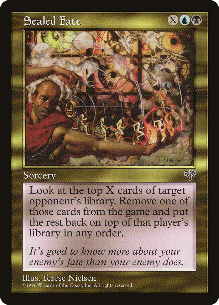 Sealed Fate (MIR-282) - Mirage - Premium MTG Single from Wizards of the Coast - Just $0.08! Shop now at Game Crave Tournament Store