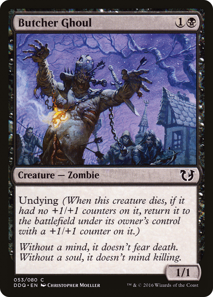Butcher Ghoul (DDQ-053) - Duel Decks: Blessed vs. Cursed - Premium MTG Single from Wizards of the Coast - Just $0.10! Shop now at Game Crave Tournament Store