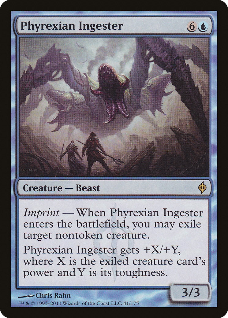 Phyrexian Ingester (NPH-041) - New Phyrexia - Premium MTG Single from Wizards of the Coast - Just $0.25! Shop now at Game Crave Tournament Store