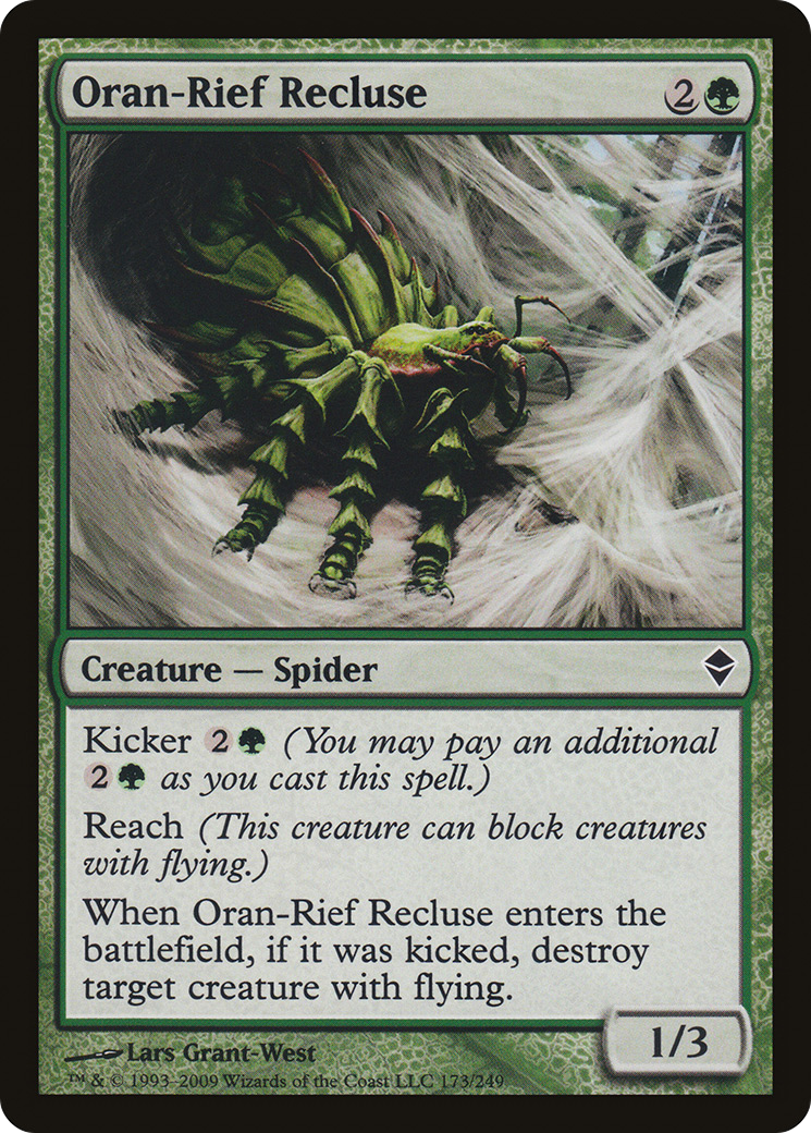 Oran-Rief Recluse (ZEN-173) - Zendikar Foil - Premium MTG Single from Wizards of the Coast - Just $0.11! Shop now at Game Crave Tournament Store