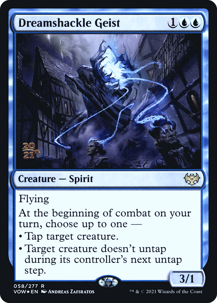 Dreamshackle Geist (PVOW-58S) - Innistrad: Crimson Vow Promos Foil - Premium MTG Single from Wizards of the Coast - Just $0.08! Shop now at Game Crave Tournament Store