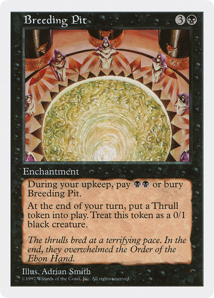 Breeding Pit (5ED-148) - Fifth Edition - Premium MTG Single from Wizards of the Coast - Just $0.08! Shop now at Game Crave Tournament Store
