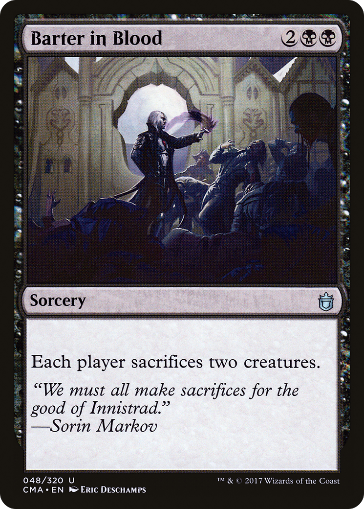 Barter in Blood (CMA-048) - Commander Anthology - Premium MTG Single from Wizards of the Coast - Just $0.08! Shop now at Game Crave Tournament Store
