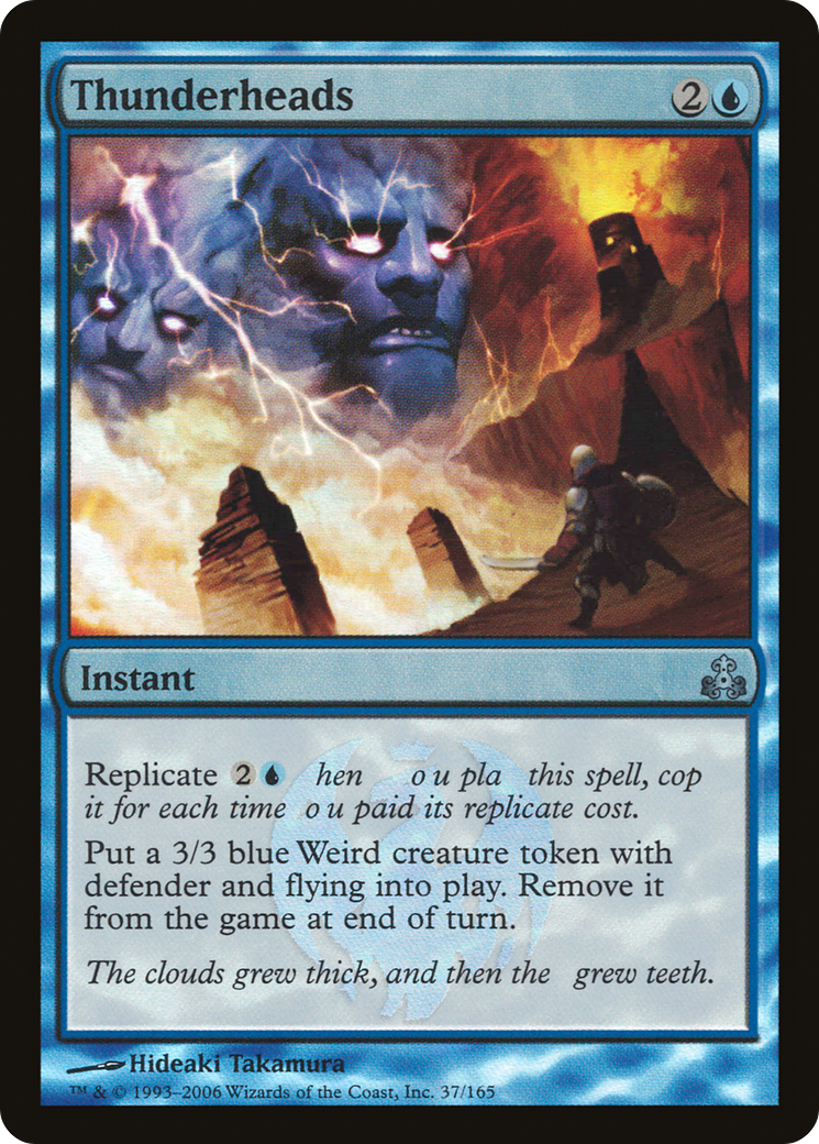Thunderheads (GPT-37★) - Guildpact Foil - Premium MTG Single from Wizards of the Coast - Just $0! Shop now at Game Crave Tournament Store