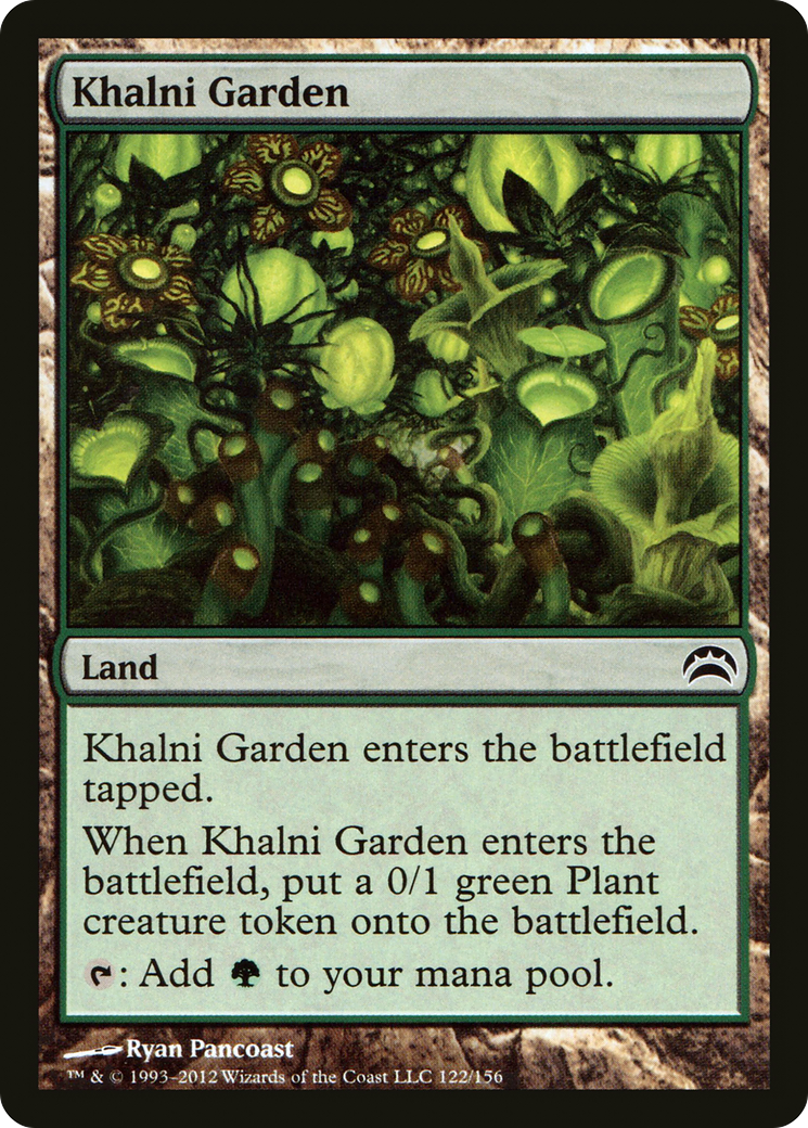 Khalni Garden (PC2-122) - Planechase 2012 - Premium MTG Single from Wizards of the Coast - Just $0.55! Shop now at Game Crave Tournament Store
