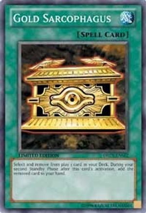 Gold Sarcophagus (DREV-ENSE2) - Duelist Revolution Limited - Premium Yugioh Single from Konami - Just $0.70! Shop now at Game Crave Tournament Store