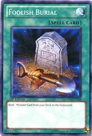 Foolish Burial (SDMA-EN026) - Structure Deck: Marik 1st Edition - Premium Yugioh Single from Konami - Just $0.25! Shop now at Game Crave Tournament Store