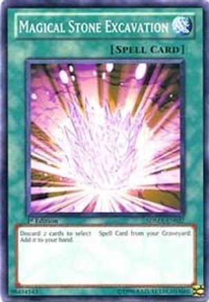Magical Stone Excavation (SDMA-EN027) - Structure Deck: Marik 1st Edition - Premium Yugioh Single from Konami - Just $0.30! Shop now at Game Crave Tournament Store