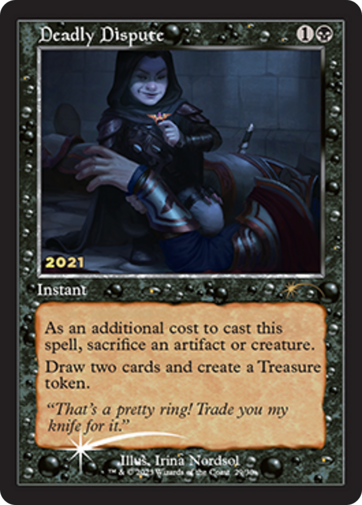 Deadly Dispute (P30A-029) - 30th Anniversary Play Promos Foil - Premium MTG Single from Wizards of the Coast - Just $0.29! Shop now at Game Crave Tournament Store