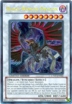 Black-Winged Dragon (CT07-EN002) - 2010 Collectors Tins Limited - Premium Yugioh Single from Konami - Just $3.23! Shop now at Game Crave Tournament Store