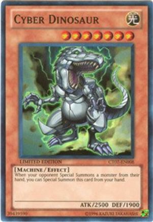 Cyber Dinosaur (CT07-EN008) - 2010 Collectors Tins Limited - Premium Yugioh Single from Konami - Just $0.26! Shop now at Game Crave Tournament Store