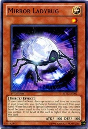 Mirror Ladybug (STBL-EN002) - Starstrike Blast 1st Edition - Premium Yugioh Single from Konami - Just $0.25! Shop now at Game Crave Tournament Store
