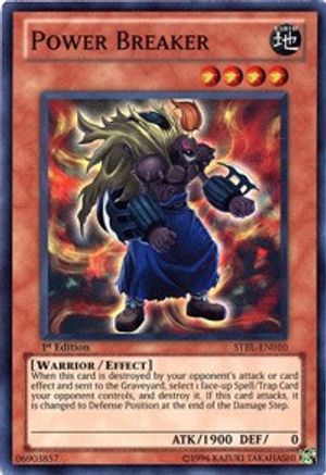 Power Breaker (STBL-EN010) - Starstrike Blast 1st Edition - Premium Yugioh Single from Konami - Just $0.18! Shop now at Game Crave Tournament Store