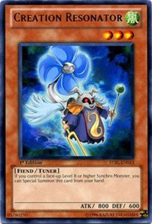 Creation Resonator (STBL-EN013) - Starstrike Blast 1st Edition - Premium Yugioh Single from Konami - Just $0.38! Shop now at Game Crave Tournament Store