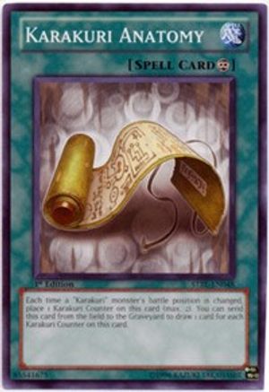 Karakuri Anatomy (STBL-EN048) - Starstrike Blast 1st Edition - Premium Yugioh Single from Konami - Just $0.50! Shop now at Game Crave Tournament Store