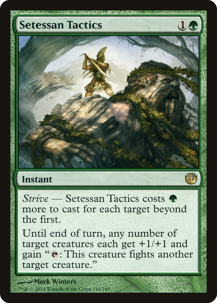 Setessan Tactics (JOU-140) - Journey into Nyx - Premium MTG Single from Wizards of the Coast - Just $0.13! Shop now at Game Crave Tournament Store