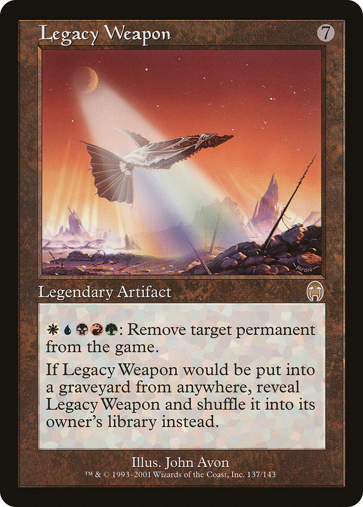 Legacy Weapon (APC-137) - Apocalypse - Premium MTG Single from Wizards of the Coast - Just $0.14! Shop now at Game Crave Tournament Store