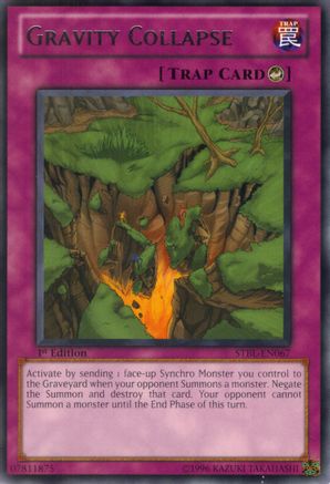 Gravity Collapse (STBL-EN067) - Starstrike Blast 1st Edition - Premium Yugioh Single from Konami - Just $0.49! Shop now at Game Crave Tournament Store