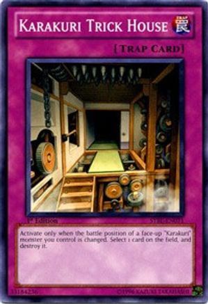 Karakuri Trick House (STBL-EN071) - Starstrike Blast 1st Edition - Premium Yugioh Single from Konami - Just $0.25! Shop now at Game Crave Tournament Store