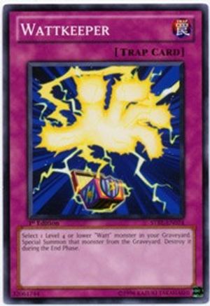 Wattkeeper (STBL-EN074) - Starstrike Blast 1st Edition - Premium Yugioh Single from Konami - Just $0.30! Shop now at Game Crave Tournament Store