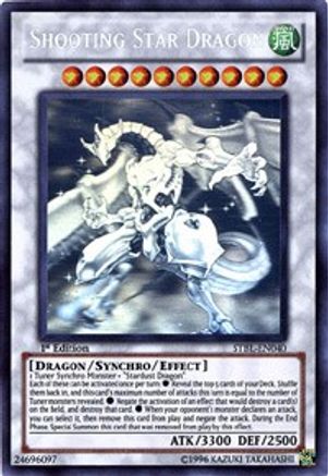 Shooting Star Dragon (Ghost Rare) (STBL-EN040) - Starstrike Blast Unlimited - Premium Yugioh Single from Konami - Just $89.42! Shop now at Game Crave Tournament Store