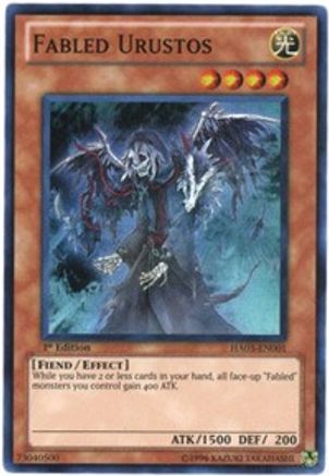 Fabled Urustos (HA03-EN001) - Hidden Arsenal 3 1st Edition - Premium Yugioh Single from Konami - Just $0.25! Shop now at Game Crave Tournament Store