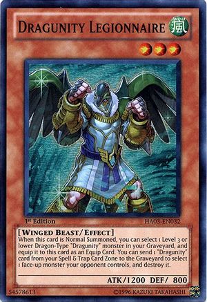 Dragunity Legionnaire (HA03-EN032) - Hidden Arsenal 3 Unlimited - Premium Yugioh Single from Konami - Just $0.25! Shop now at Game Crave Tournament Store