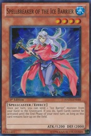Spellbreaker of the Ice Barrier (HA03-EN048) - Hidden Arsenal 3 1st Edition - Premium Yugioh Single from Konami - Just $0.12! Shop now at Game Crave Tournament Store