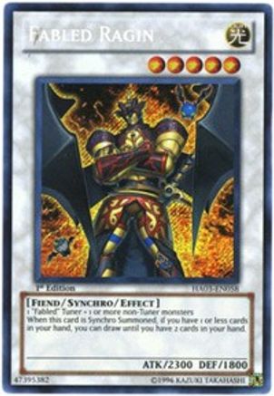 Fabled Ragin (HA03-EN058) - Hidden Arsenal 3 1st Edition - Premium Yugioh Single from Konami - Just $2.42! Shop now at Game Crave Tournament Store