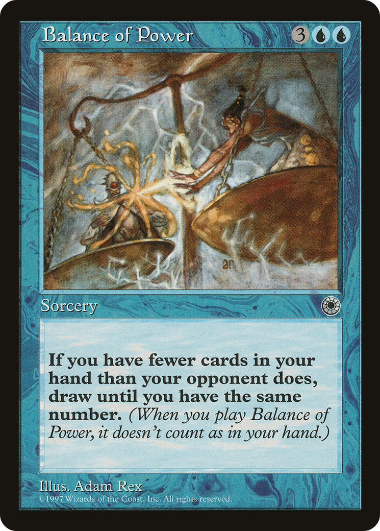 Balance of Power (POR-041) - Portal - Premium MTG Single from Wizards of the Coast - Just $0.13! Shop now at Game Crave Tournament Store