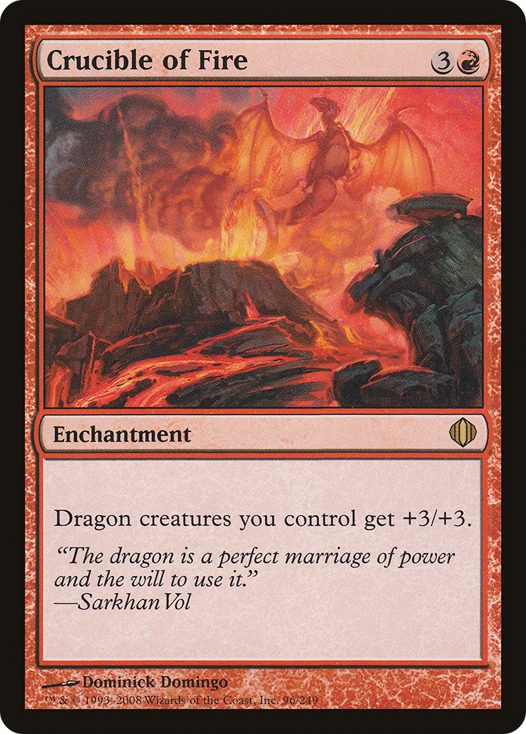 Crucible of Fire (ALA-096) - Shards of Alara - Premium MTG Single from Wizards of the Coast - Just $0.22! Shop now at Game Crave Tournament Store
