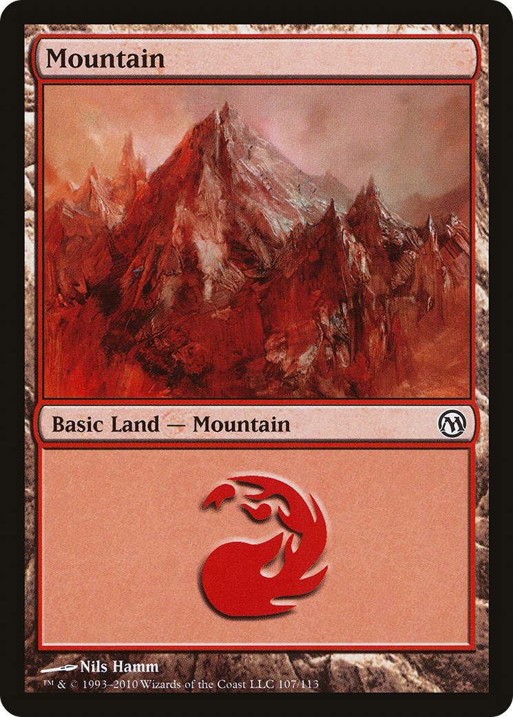 Mountain (DPA-107) - Duels of the Planeswalkers - Premium MTG Single from Wizards of the Coast - Just $0.09! Shop now at Game Crave Tournament Store