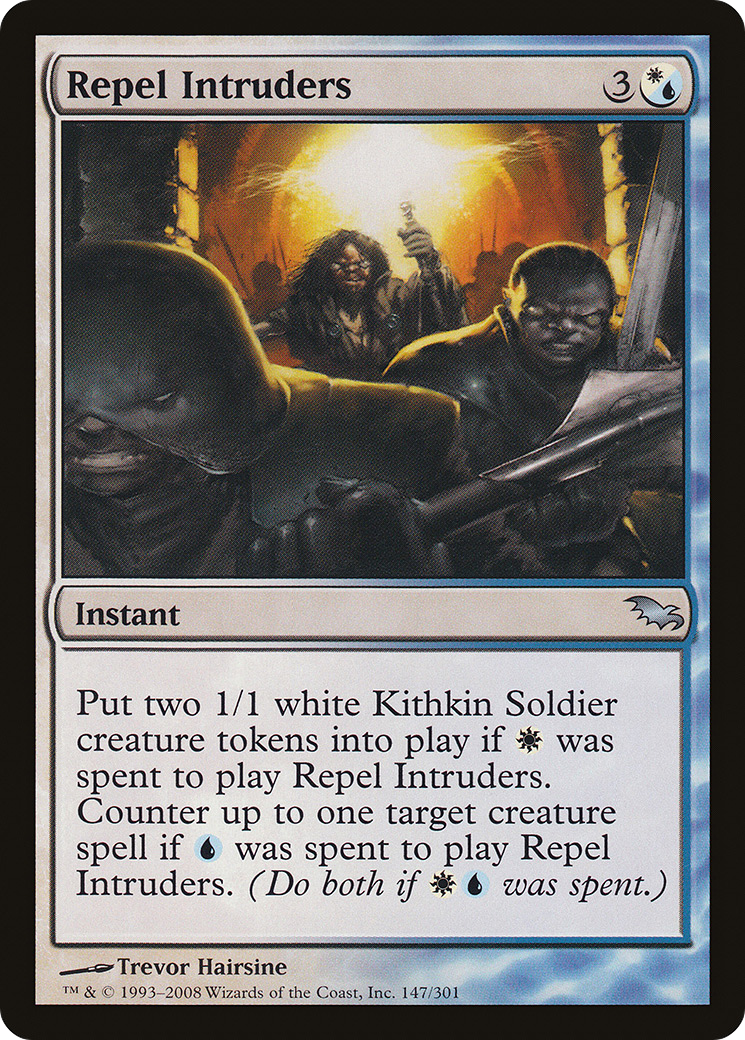 Repel Intruders (SHM-147) - Shadowmoor - Premium MTG Single from Wizards of the Coast - Just $0.08! Shop now at Game Crave Tournament Store