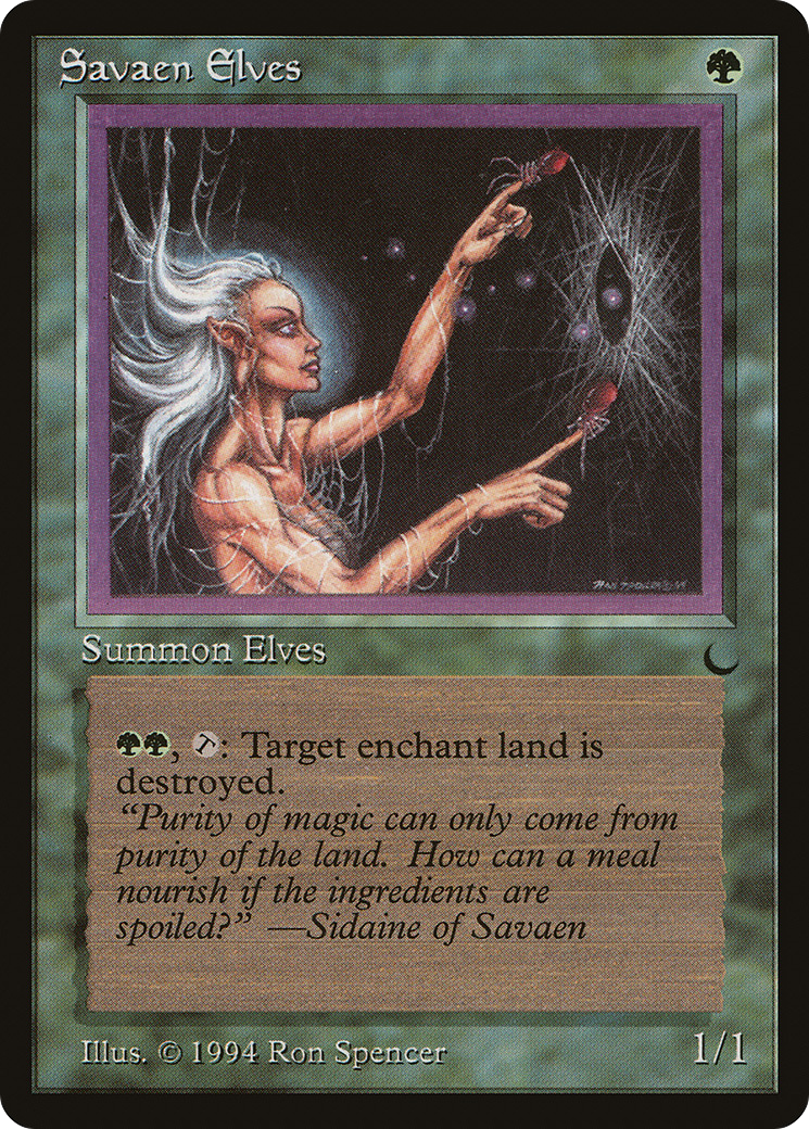 Savaen Elves (DRK-084) - The Dark - Premium MTG Single from Wizards of the Coast - Just $0.08! Shop now at Game Crave Tournament Store