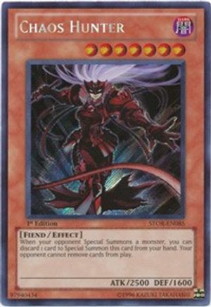 Chaos Hunter (STOR-EN085) - Storm of Ragnarok 1st Edition - Premium Yugioh Single from Konami - Just $9.03! Shop now at Game Crave Tournament Store