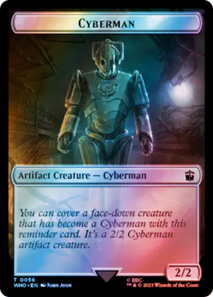 Cyberman (TWHO-056) - Doctor Who Tokens Foil - Premium MTG Single from Wizards of the Coast - Just $0! Shop now at Game Crave Tournament Store