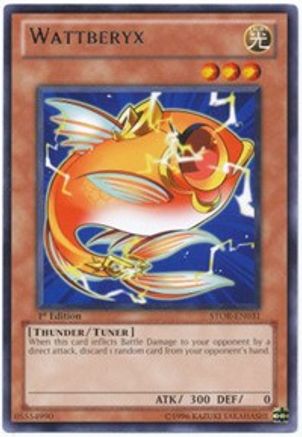Wattberyx (STOR-EN031) - Storm of Ragnarok Unlimited - Premium Yugioh Single from Konami - Just $0.25! Shop now at Game Crave Tournament Store